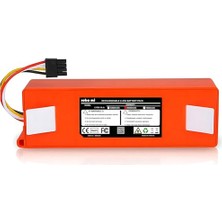 Trendexa Roborock S7 Uyumlu 6400 Mah Kırmızı Robot Süpürge Yedek Pili