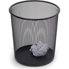 Trendexa Siyah File Çöp Kovası
