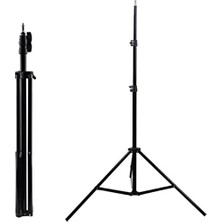 Trendexa Tripod Kamera Işık Ayağı Fotoğraf Makinesi Monopod 50 CM-200 cm Açılabilir Katlanabilir Tripod Yayıncı Vlog Youtuber Işık Tripod Ayağı