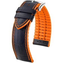 Trendexa Saat, 20 Mm-22 Mm-24 mm Premium Deri Silikon Kordonu Kayışı LS35-KRR-1