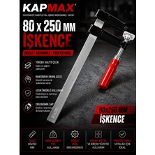 Kapmax 80X250 mm Metal Mengene