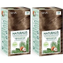 Trendexa 7.08 Kum Sarısı Saç Boyası, %100 Vegan 2'li Set