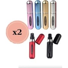 Trendexa 2 Adet Boş Mini Doldurulabilir Parfüm Atomizer Şişesi