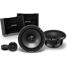 Trendexa HDZ-65CS 16,5 cm (6.5”) Status Slim-Fit Komponent Hoparlör, Hi-Res Audio, 100W Rms / 300W Peak, Carbon Membran, Oem Uyumlu