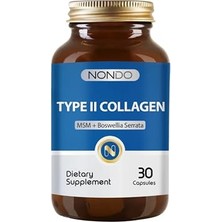 Trendexa Tip 2 Kolajen 30 Kapsül (Msm Akgünlük Ekstresi Type 2 Collagen)