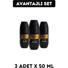 Trendexa Roll On Erkek 50 ml X3 Adet
