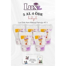Trendexa Disk Kare Makyaj Pamuğu 40'lı 5 Al 4 Öde ve Rosie Pamuk