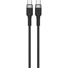 Trendexa XCC8709 Type-C 1.2 Metre 65 W Siyah Hızlı Şarj Kablosu