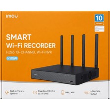 IMOU NVR-N110-8A0E-P 10 KANAL WİFİ NVR KAYIT CİHAZI