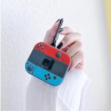 Trendexa Airpods 1. ve 2. Nesil Uyumlu Nintendo Figürlü Silikon Kılıf 5913
