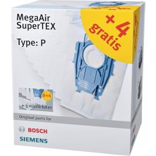 Trendexa Bosch/tip P/toz Torbası Keçe/4 Adet/vb. Için Bosch Bsg8, VS08 12 Stück VZ123FP