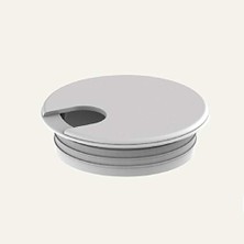 Trendexa Kablo Kapağı Çap 63 mm 8'li Paket Gri