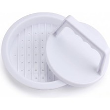 Trendexa Hamburger Köfte Kalıbı; Ergonomik Saplı Burger Press, Yuvarlak Köfte Şekillendirici, Et, Tavuk ve Sebze Köftesi Için Pratik Mutfak Aparatı