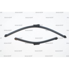 Maher Silecek Süpürgesi Takım Doblo 202010 Sonrası / C3 Pıcasso / Kuga / Combo / Ibiza 2009-2017 Aerotwın A295S(600+400MM) 24+16 (Oem NO:51900238)