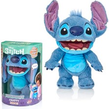 Trendexa Disney Chatty Stitch Animatronik Kukla, 30 Cm, 50'den Fazla Aksiyon ve Ses Kombinasyonu, 6 Yaş ve Üzeri