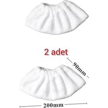 Trendexa Havlu; Yui NV602 Buharlı Temizleyici Yedek Mop Paspas, 200 Mm, 2 Adet