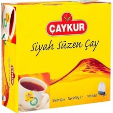 Trendexa Siyah Çay Poşetleri (100 Çay Poşeti)
