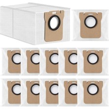 Trendexa Dream L10S ULTRA/L10S Pro Ultra /L10S Pro Gen2 /L10S Plus /L10 Prime /L20 ULTRA/L40 ULTRA/L50 ULTRA/D10 PLUS/X40 Ultra Için, Xiaomi X10+ X20+, 3.2l Büyük Kapasiteli Için 12 Toz Torbası