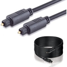 Trendexa Fiber Optik Toslink Ses Kablosu Ekstra Kalın 10 Metre