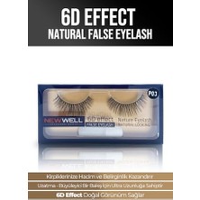 Trendexa P03 6d Effect Natural Takma Kirpik, TYCYSOG8RN170241211281980