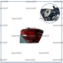 Maher Volkswagen Polo 2021-2023 Stop Lambası Dış Sağ (Oem NO:2G0945096E)