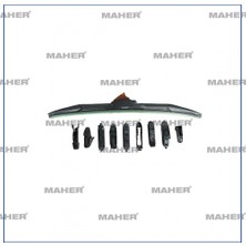 Maher Silecek Süpürgesi Tek Tip Üniversal 11 Aparatlı 19 Hybrıd (480MM)