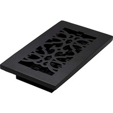 Trendexa AC408-BLK Viktorya Dönemi Zemin Tescili, 4 x 8, Dökme Demir, Siyah