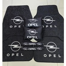 Şimika Opel Kaymaz Taban Dekoratif Oto Paspas ve 2 Yastik 2 Kemer Araç Uygun
