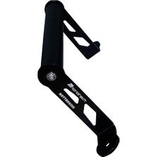 Trendexa Moto Telefon Tutucu Standı ve Gps Navigasyon Braketi, Bajaj Rs 200 Için Uyumlu, Siyah Metal, Vida Montajı, Evrensel Telefon Uyumluluğu