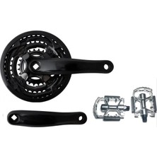 Trendexa Bisiklet 3'lü Aynakol, Alüminyum Pedal Takımı (42DİŞ)