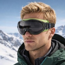 Trendexa Bellasimo Kayak Snowboard Gözlüğü Buğulanmaz Değiştirilebilir Füme Camlı Antifog Kar Gözlük