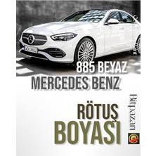 Trendexa Mercedes Benz 885 Opalithweiß Beyaz Rötuş Boyası; 20 Ml, Fırçalı Şişe