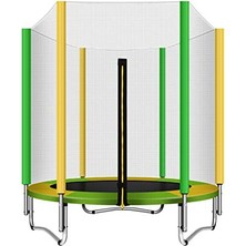 Trendexa Türkiyede Tek Katlanabilir Trambolin Fileli Trambolin 140 cm