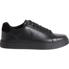 Calvin Klein Siyah Erkek Sneaker Classıc Cupsole Laceup Lth
