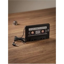 Trendexa Oto Kaset Adaptörü Aux Araç Teyp Dönüştürücü, Mp3 Telefon CD Uyumlu