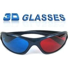 Trendexa 1 Adet Üçboyutlu 3D Gözlük Red-Cyan; Kırmızı Mavi, MLK-13-02-2021-002