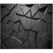 Trendexa Antrasit Kristal Cam Ocak Arkası Koruyucu (49,5 cm x 76 Cm)