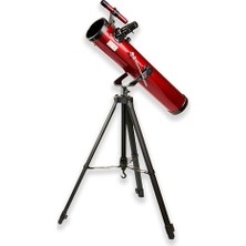 Trendexa 35-78X76 mm Newton Reflektör Teleskop, RP-100, Kırmızı