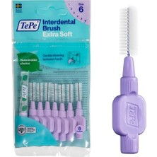 Trendexa Arayüz Fırçası Ekstra Yumuşak Mor 1.1 Mm/ıso 6,8 Adet