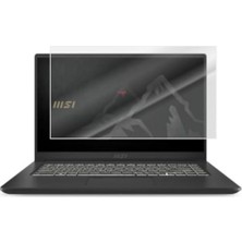 Trendexa Msi Summit B15 A11MT 15.6 Inç ile Uyumlu Mat Ekran Koruyucu, Yansıma ve Parlama Önleyici, Parmak Izi Bırakmayan, 9h Temperli Nano Cam, 16:9