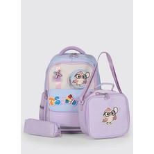 Ççs Kids Lila Kız Çocuk Sırt Çantası 51979-51979 Okul Sırt Çantası