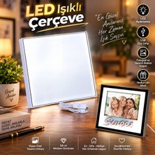Tuba Kişiye Özel Fotoğraflı Kalpli LED Işıklı Sihirli Ayna – Makyaj Aynası, Gece Lambası, USB  Masaüstü Hediye