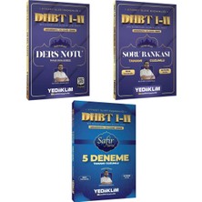 Yediiklim Yayınları Yediiklim Dhbt I-Iı Ortaöğretim Ön Lisans Lisans Ders Notu+Soru+5 Deneme Seti 3 Kitap