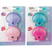 Trendexa Mermaid Mavi Pembe Dudak Balmı ve Göz Farı Seti