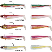 Seabor Deep Fake 150GR 2+1 Silikon Yem Pınk Uv