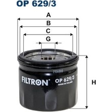 Filtron Yağ Filtresi Ford Focus-Connect-Fiesta-Puma-Ecosport 18> 1.0 Ecoboost