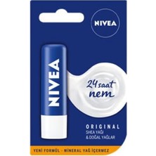 Trendexa Dudak Bakım Stick Original Shea Yağı ve Doğal Yağlar, 4,8 G, 24 Saat Nem