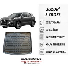Badela 2022-2026 Suzuki S-Cross Bagaj Havuzu (Üst Kademe, Bagaj Eşik Hizasında Kullanım) 3D Kauçuk