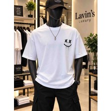 Belirtilmemiş Urban x Smile Oversize Unisex Tişört