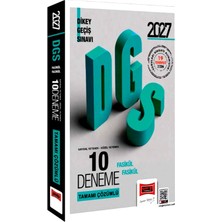 Yargı Yayınevi Yargı Dgs Sayısal-Sözel Yetenek 10 Deneme Çözümlü 2027